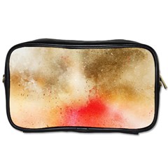 Golden Paint Toiletries Bag (two Sides) by goljakoff