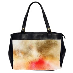 Golden Paint Oversize Office Handbag (2 Sides) by goljakoff