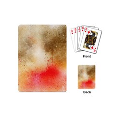 Golden Paint Playing Cards Single Design (mini) by goljakoff