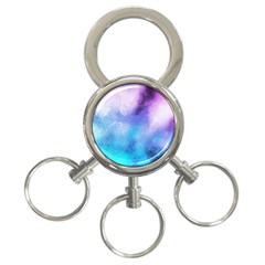 Metallic Paint 3-ring Key Chain by goljakoff