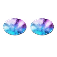 Metallic Paint Cufflinks (oval) by goljakoff