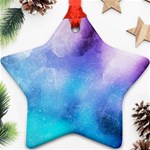 Metallic paint Star Ornament (Two Sides) Back