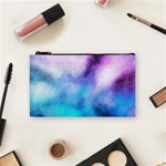 Metallic paint Cosmetic Bag (Small) Front