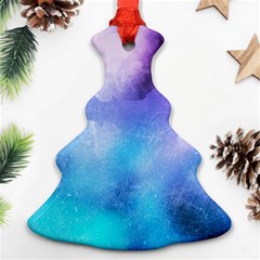 Metallic Paint Christmas Tree Ornament (two Sides) by goljakoff