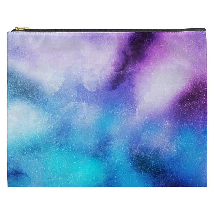 Metallic paint Cosmetic Bag (XXXL)