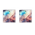 Galaxy paint Cufflinks (Square) Front(Pair)