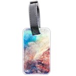 Galaxy paint Luggage Tag (two sides) Back