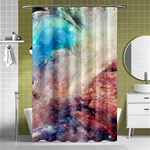 Galaxy paint Shower Curtain 48  x 72  (Small)  Curtain(48  X 72 ) - 42.18 x64.8  Curtain(48  X 72 )