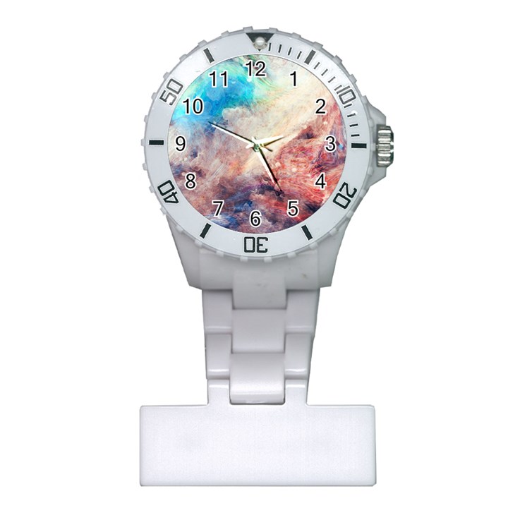 Galaxy paint Plastic Nurses Watch