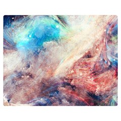 Galaxy Paint Double Sided Flano Blanket (medium)  by goljakoff