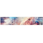 Galaxy paint Large Flano Scarf  Front