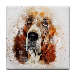 Dog Tile Coaster by goljakoff