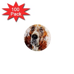 Dog 1  Mini Magnets (100 Pack)  by goljakoff