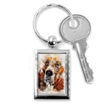 Dog Key Chain (Rectangle) Front