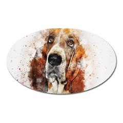 Dog Oval Magnet by goljakoff