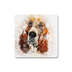 Dog Square Magnet by goljakoff