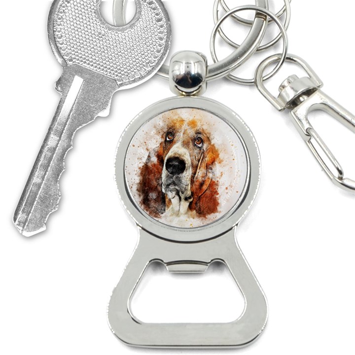 Dog Bottle Opener Key Chain