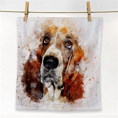 Dog Face Towel by goljakoff