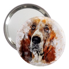 Dog 3  Handbag Mirrors by goljakoff