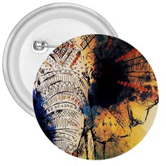 Elephant Mandala 3  Buttons by goljakoff