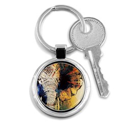 Elephant Mandala Key Chain (round) by goljakoff