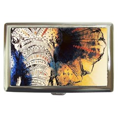 Elephant Mandala Cigarette Money Case by goljakoff