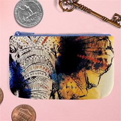 Elephant Mandala Large Coin Purse by goljakoff