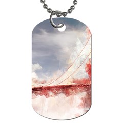 Golden Bridge Dog Tag (two Sides) by goljakoff