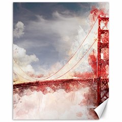 Golden Bridge Canvas 16  X 20  by goljakoff