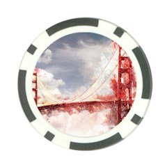 Golden Bridge Poker Chip Card Guard by goljakoff