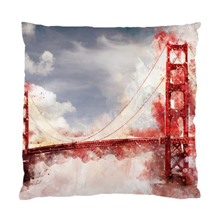 Golden bridge Standard Cushion Case (Two Sides)