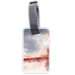 Golden Bridge Luggage Tag (one Side) by goljakoff