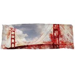 Golden Bridge Body Pillow Case Dakimakura (two Sides) by goljakoff