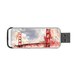 Golden Bridge Portable Usb Flash (one Side) by goljakoff