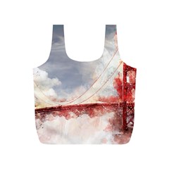 Golden Bridge Full Print Recycle Bag (s) by goljakoff