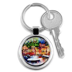 Boat Key Chain (round) by goljakoff