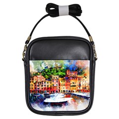 Boat Girls Sling Bag by goljakoff