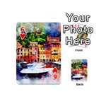 Boat Playing Cards 54 Designs (Mini) Front - Heart6