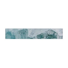 Blue Green Waves Flano Scarf (mini) by goljakoff