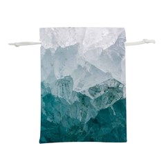 Blue Green Waves Lightweight Drawstring Pouch (m) by goljakoff