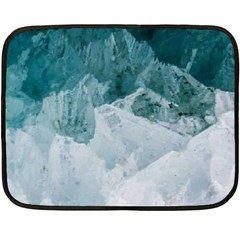 Blue Waves Fleece Blanket (mini) by goljakoff