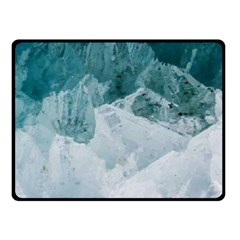 Blue Waves Fleece Blanket (small) by goljakoff