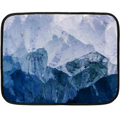 Blue Mountain Double Sided Fleece Blanket (mini)  by goljakoff