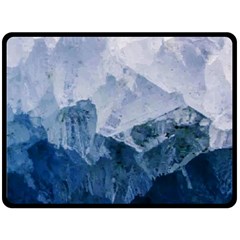 Blue Mountain Fleece Blanket (large)  by goljakoff