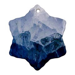 Blue mountain Ornament (Snowflake)