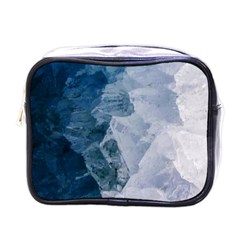 Blue waves Mini Toiletries Bag (One Side)