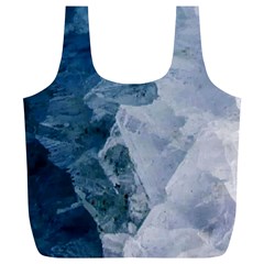 Blue waves Full Print Recycle Bag (XL)