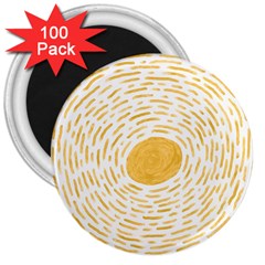 Sun 3  Magnets (100 Pack) by goljakoff