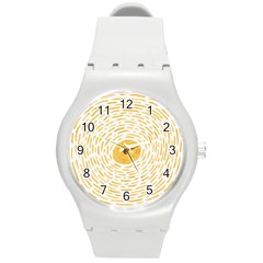 Sun Round Plastic Sport Watch (m) by goljakoff