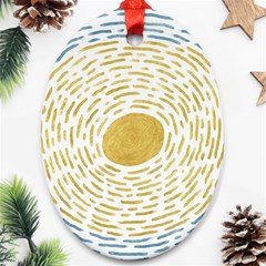 Sunshine Ornament (oval) by goljakoff